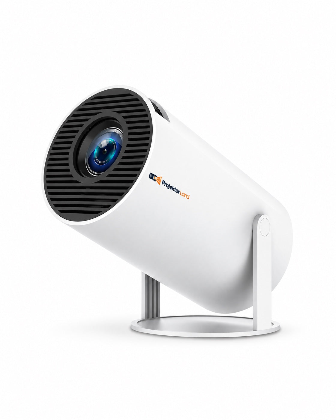 ProjektorLand Luma Compact mini-projektor – 200 ANSI lumen, oprindelig HD 720p, Android 14, Wi-Fi 6 og 5 W højtalere