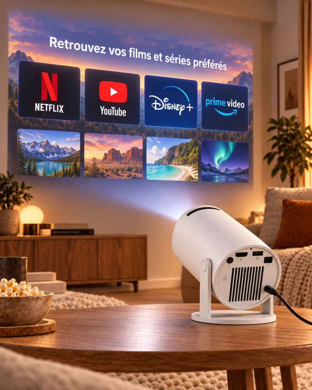 ProjektorLand Luma Compact – film og serier på storskærm