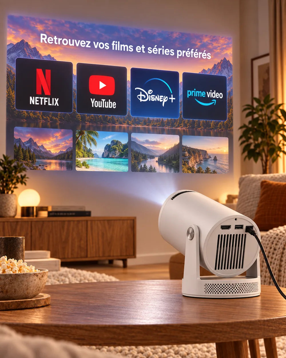 ProjektorLand Luma Pro – film og serier på storskærm