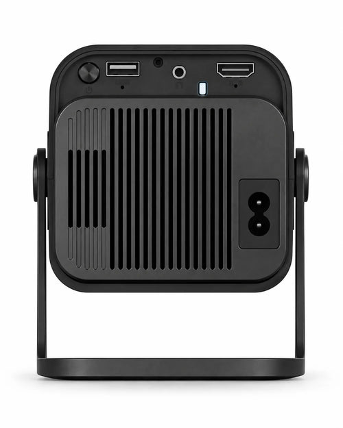 ProjektorLand Nomad Mini – projektoren set bagfra