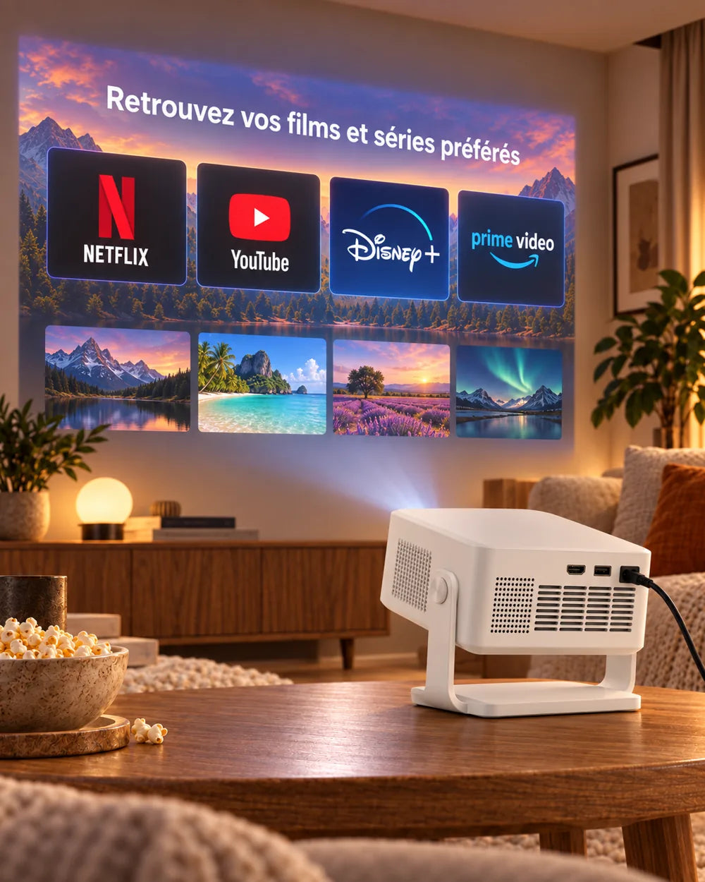 ProjektorLand Vista – film og serier på storskærm